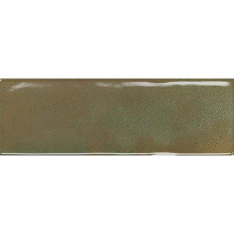 ÉCHANTILLON Ceralto Taverno Grain Carrelage mural - 6.5x20.2cm - 8mm - Musgo Brillant SW976606