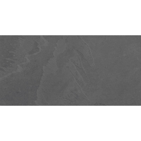 Cifre Ceramica Overland wand- en vloertegel - 60x120cm - 10.5mm - Rechthoek - gerectificeerd - Natuursteen look - Antraciet Mat SW679709