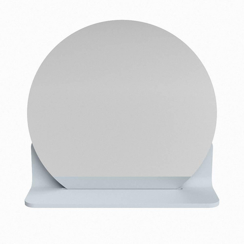 Mondiaz SPOT spiegel – Ø40 cm – met planchet – Clay (bruin) SW1235503