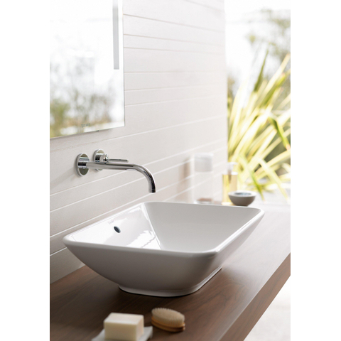 Duravit Bacino Opzet wastafel - 55x42 cm - met overloop - glans wit 0291327