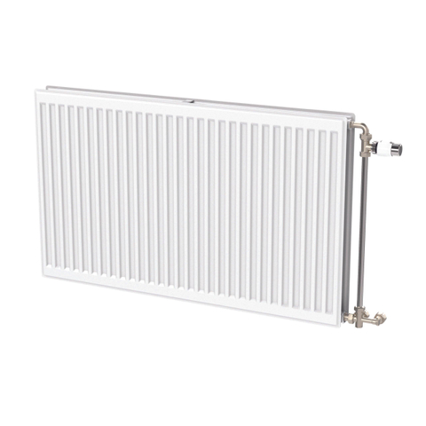 Stelrad Accord All In paneelradiator 50x240cm type 11 2035watt 4 aansluitingen Staal Wit glans SW418431