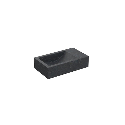 Proline Fontein - 0 kraangaten - wasbak links - natuursteen Blue stone SW350678
