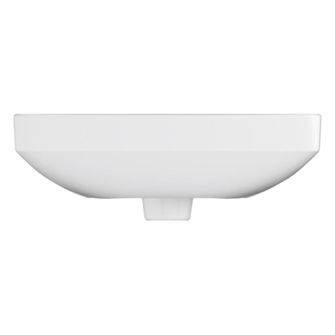 Grohe Euro Ceramic Wastafel - vrijhangend - 45x 39cm - met kraangat - met overloop - exclusief wandbevestiging - alpine wit SW1234860