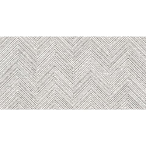 ÉCHANTILLON Terravito Melora carreau mural - 60x120cm - rectifié - effet béton - Pearl décor mat (gris) SW1130667
