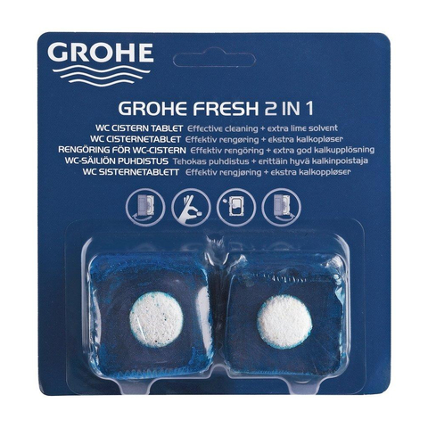 Grohe Fresh tabs toiletblokjes - 2 stuks OUTLETSTORE STORE32842