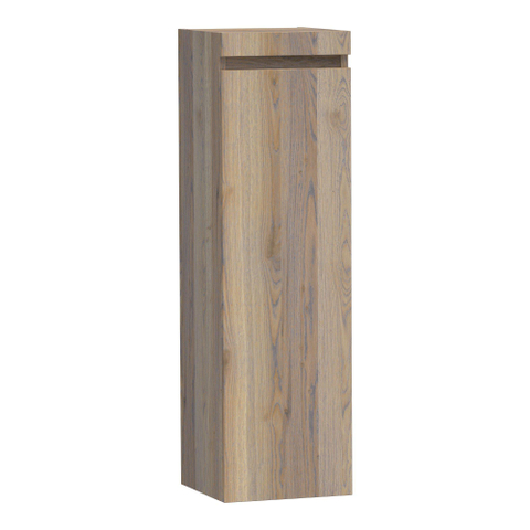 Saniclass Solution Badkamerkast - 120x35x35cm - 1 rechtsdraaiende deur - hout - Vintage oak SW392888