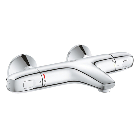 GROHE Grohtherm 1000 Mitigeur baignoire thermostatique HOH 15cm avec raccords chrome SW656537