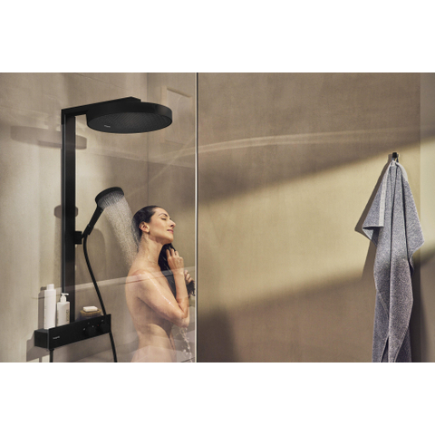 Hansgrohe RainFinity Showerpipe - 360 - 1jet - met showertablet - 350 - mat zwart SW918136