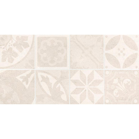 Ceralto Inlay Soft Décor-bande - 19.8x39.8cm - 7.0mm - Ivoire SW369081