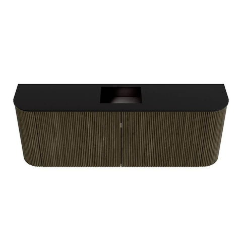 Mondiaz JOYA 113.2cm toiletmeubel - ronding links en rechts kleur Shadow - Wastafel FAYE positie Midden 1 kraangat kleur Urban. SW1421543