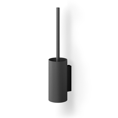 Zack LINEA Brosse de toilettes - 45cm - montage murale - noir SW538620