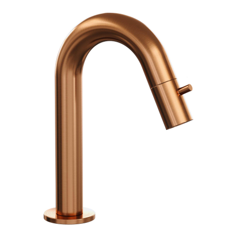 BRAUER Copper Edition Robinet de lavabo - sur plage - saillie 12,1 cm - Cuivre brossé SW1182491