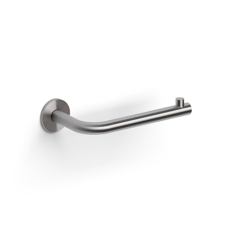 Clou Kaldur porte-rouleau de papier toilette en forme de L sans clapet inox brossé SW917292
