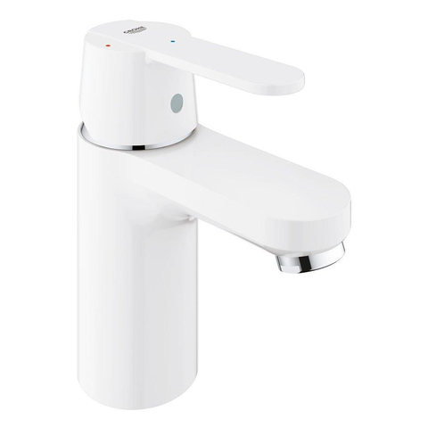 GROHE Get wastafelkraan - m-size - opbouw - 1-gats - eengreeps - met klikwaste - wit SW96617