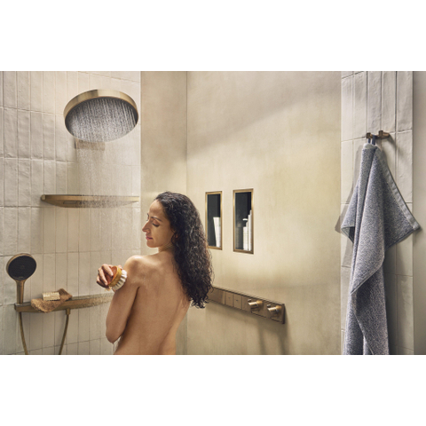 Hansgrohe RainFinity Handdouche 13cm - 9L - ecosmart - geborsteld brons SW451606