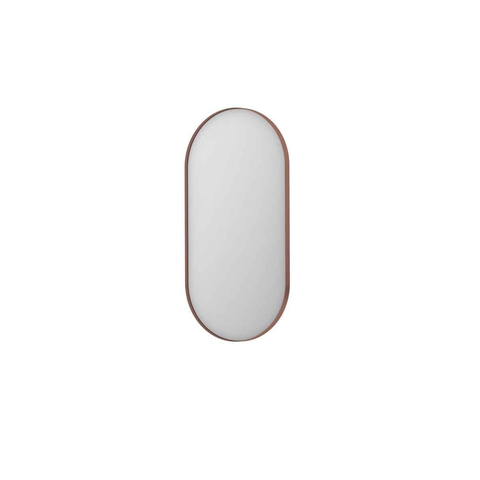 INK SP20 miroir – ovale – 50 x 100 cm – Cuivre brossé SW798379