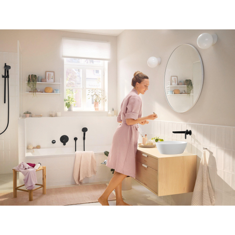 Hansgrohe Rebris s Eengreeps badmengkraan - inbouw - voor iBox universal - mat zwart SW803090