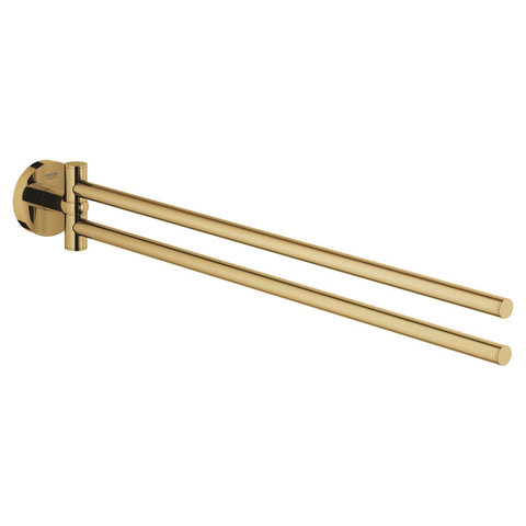 Grohe Essentials Handdoekhouder - 45cm - dubbel - draaibaar - cool sunrise (goud) SW98956
