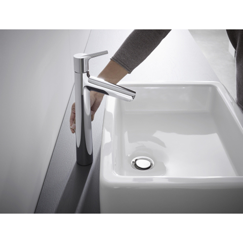 Hansgrohe Talis S wastafelkraan - 190 met waste - hoogglans chroom SW29016