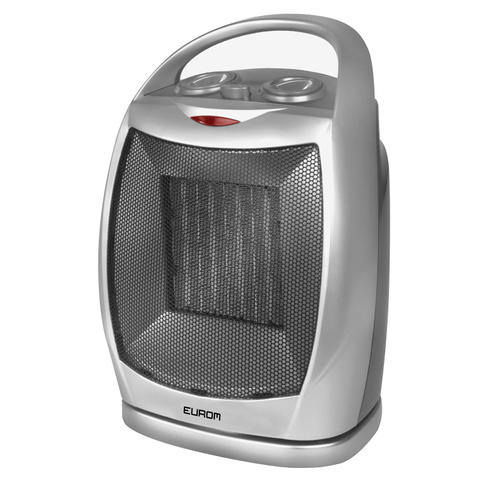Eurom SF 1525 Chauffage céramique 1500 watts Argent SW486877