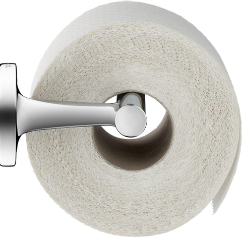 Duravit Starck T Toiletrolhouder - zonder klep - hoogglans chroom SW297070