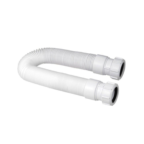McAlpine Flexible tuyau d'évacuation (baignoire) 40x40mm - serrage/serrage - longueur max 50cm SW87545