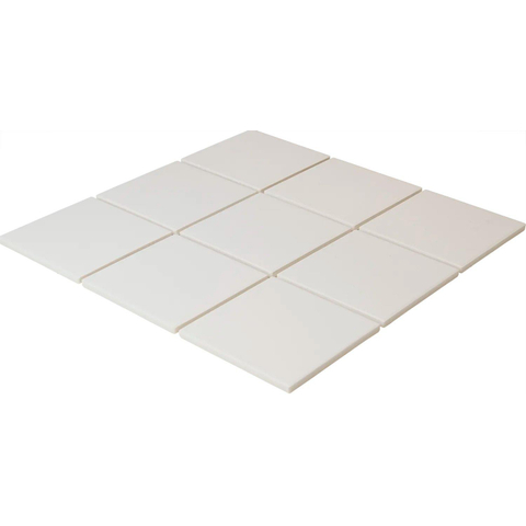 The Mosaic Factory London mozaïektegel - 30x30cm - 6mm - vierkant - R11 - mat super white SW1235298