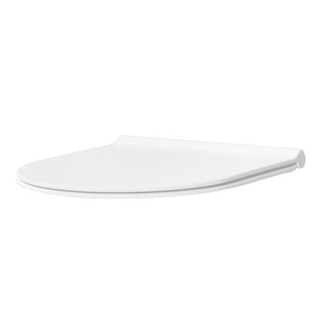 Xenz Gio abattant WC - forme D - softclose - déclipsable - blanc mat SW379507