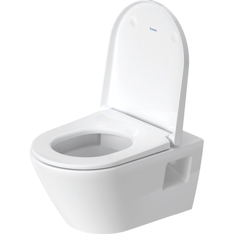 Duravit D-neo Wandclosetpack - met wandcloset - diepspoel - rimless - 37x54x40cm - met closetzitting m deksel - met sof - glans wit SW544306