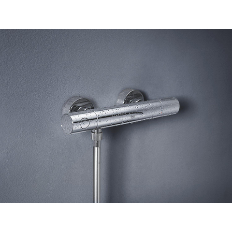 GROHE Grohtherm 800 mitigeur de douche cosmopolite thermostatique sans inverseur avec maillons chrome SW444350