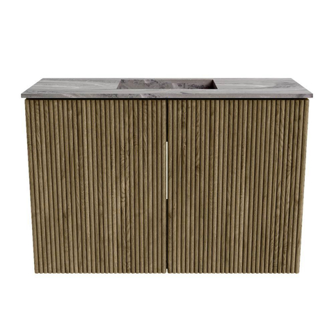 Mondiaz JOYA-DLUX 60cm toiletmeubel - kleur Dusk - Wastafel FAYE positie Midden Zonder kraangat kleur Sombra. SW1426123