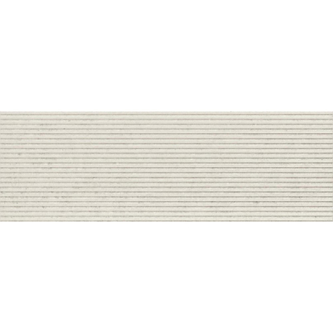 Terravito Landino wandtegel - 30x90cm - 7.4mm - Rechthoek - gerectificeerd - Natuursteen look - mat ivoor - Bold SW1601886
