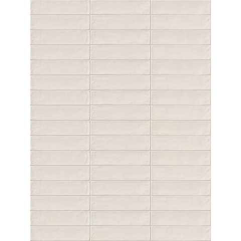 SAMPLE Ceralto Ivarno Grain Wandtegel 6x24cm 10mm Bianco SW912775
