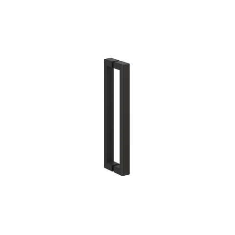 Crosswater Asura poignée - 34cm - cannelé - noir mat SW1176961