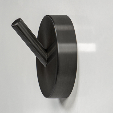 Haceka Kosmos Handdoekhaak enkel - grafiet gunmetal SW654111