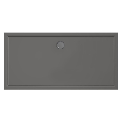 Xenz Mariana Receveur de douche - 160x80x7 - Acrylique - anthracite SW378934