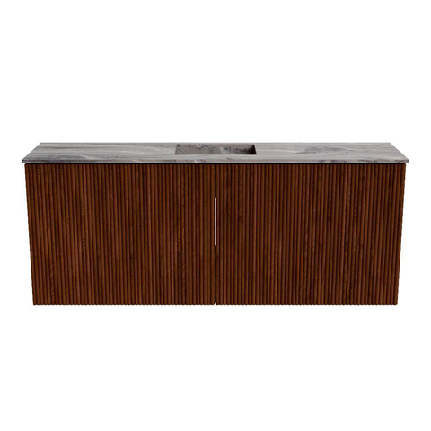 Mondiaz JOYA-DLUX 100cm meuble de salle de bains - couleur Ruby - Vasque FAYE position Milieu Sans trou de robinet couleur Sombra. SW1425675