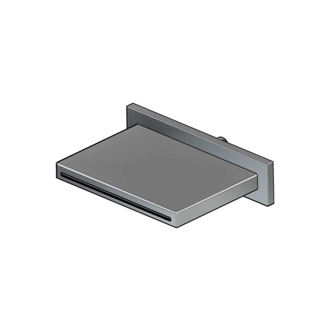 Hotbath Archie Cascade -waterval uitloop - wand - mat RVS SW230371