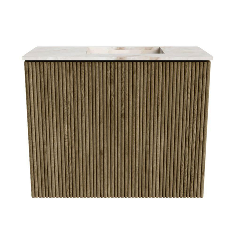 Mondiaz JOYA-DLUX 50cm toiletmeubel - kleur Dusk - Wastafel FAYE positie Rechts 1 kraangat kleur Frappe. SW1423040