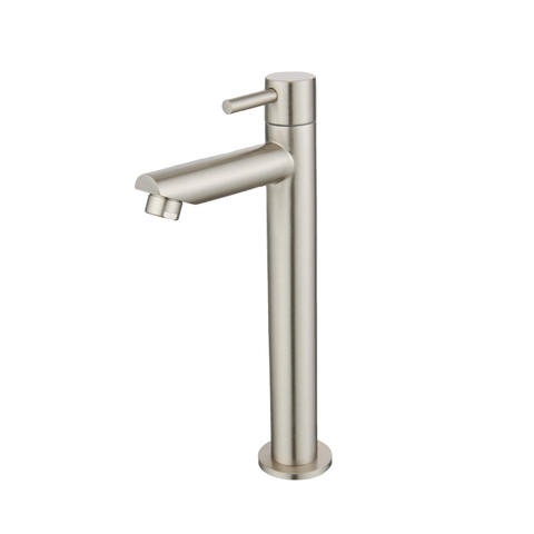 FugaFlow Eccelente Sobrado robinet lave-mains - surélevé - à poser - inox brossé SW1590122