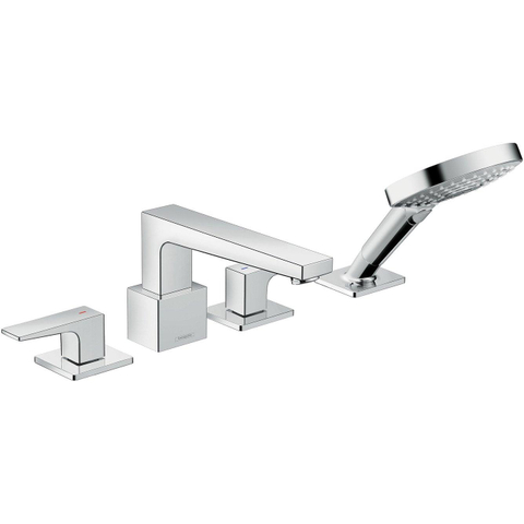 Hansgrohe Metropol 4-gats badrandcombinatie - hoogglans chroom SW99986