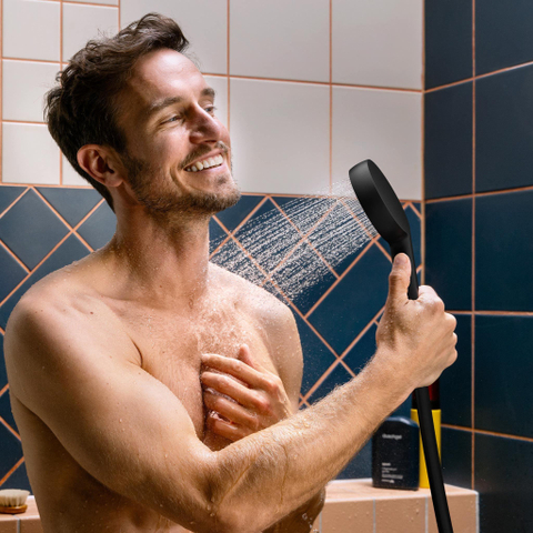 Hansgrohe Activera Select S glijstangset - 90cm - mat zwart SW1566694