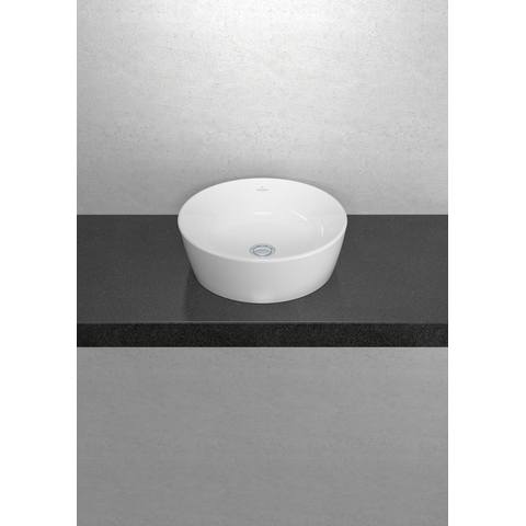 Villeroy & Boch Architectura opzetwastafel - 45x45cm - zonder kraangat - zonder overloop - White Alpine (glans wit) SW762338