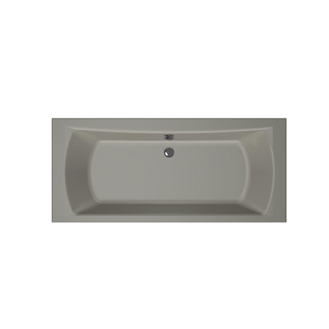 Xenz Robijn Baignoire duo - 180x80x48 - bonde centrale - acrylique - ciment SW378309