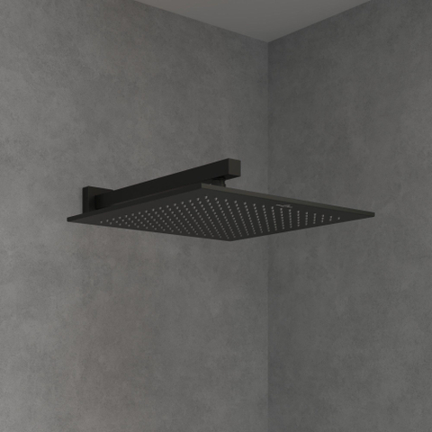 Villeroy & Boch Universal Showers tête de douche - 35cm - carrée - noir mat SW974378