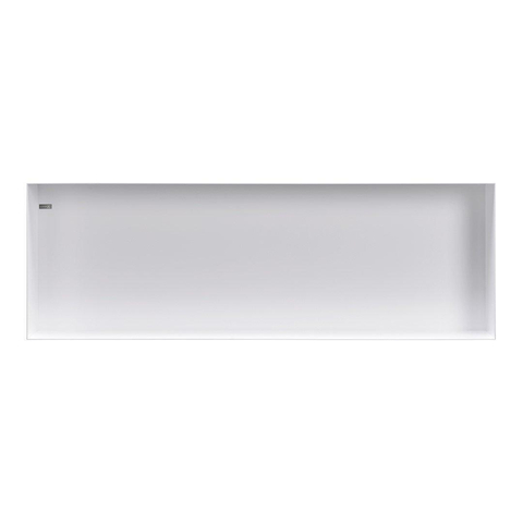 Looox Colour BoX niche encastrée - 90x30x10cm - Acier inoxydable blanc mat GA48367