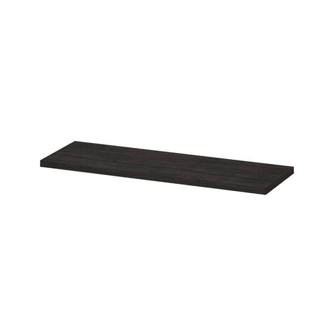 Ink topdeck plaque de recouvrement 140x3.5x45cm pour meuble décor bois chêne anthracite SW439401