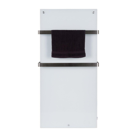 Eurom Sani 800 Comfort Panneau infrarouge salle de bains 115x55cm Wifi 800watt Verre Blanc SW716272