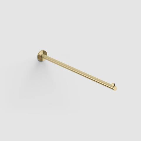 Clou Kaldur porte-serviettes droit or brossé PVD SW917332