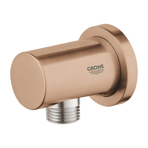 Grohe Rainshower Wandaansluitbocht - ronde rozet - brushed warm sunset (koper) SW98903